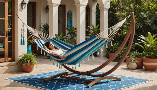 Hamac maya sur pied entre tradition artisanale et confort moderne