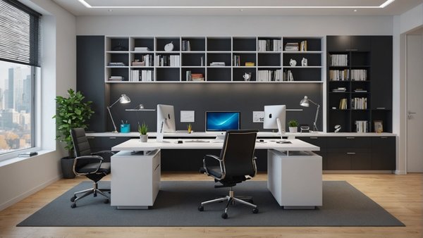 Astuces pour aménager un bureau fonctionnel et esthétique avec les bons meubles