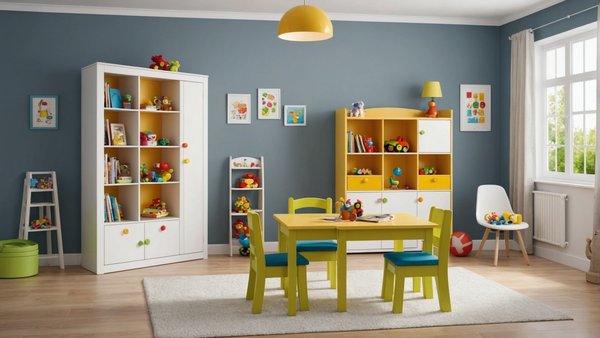 Astuces pour optimiser l'espace avec des meubles pour enfants